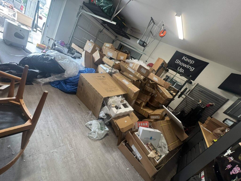 Garage Cleanout Thompson Station, Tn Before