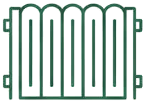 Fence type and material icon for fence removal pricing (wood, chain link, vinyl, metal)