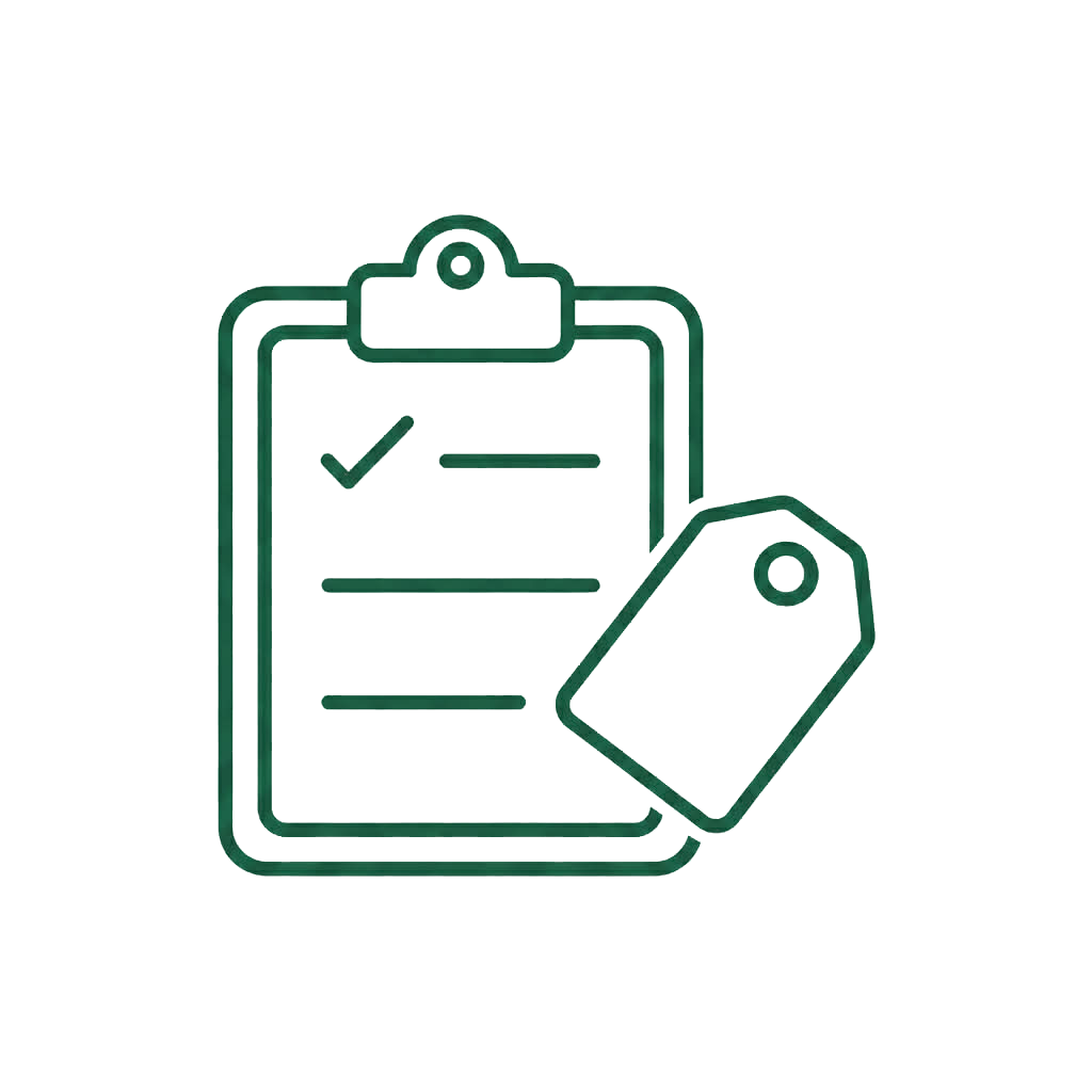 Free on-site estimate with an upfront all-in price confirmed in person